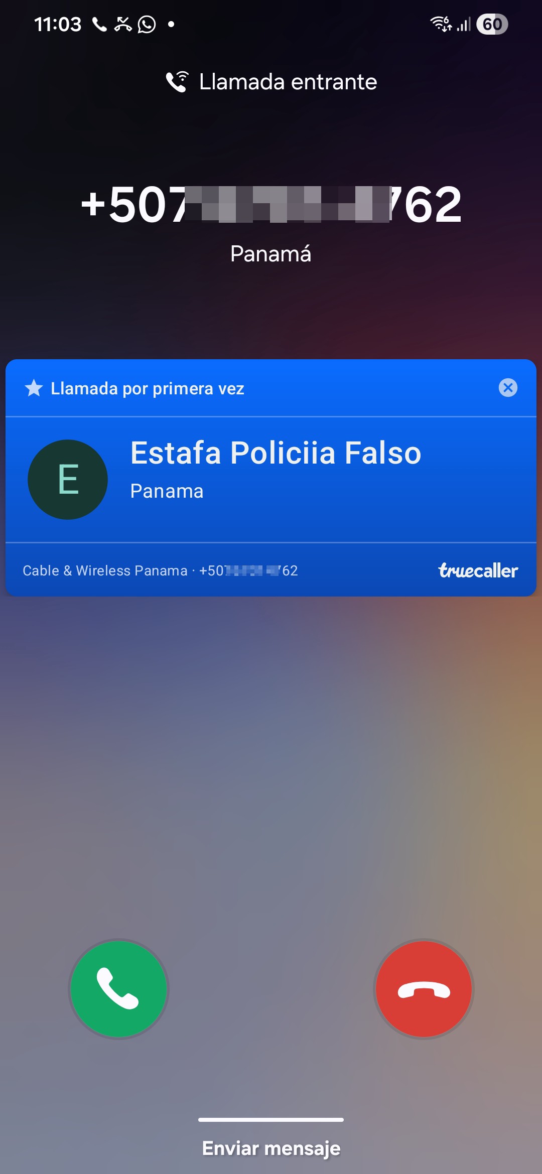 fake police scam