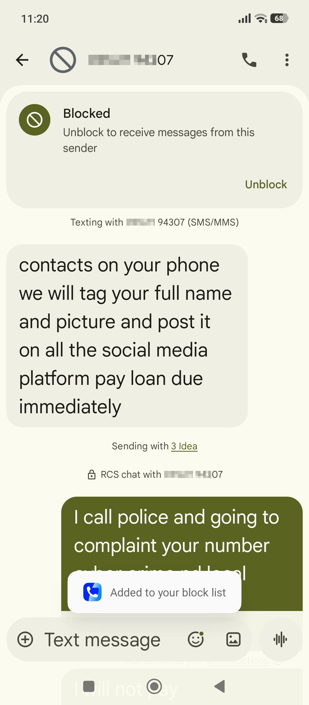 big fight between me and online loans - image 7