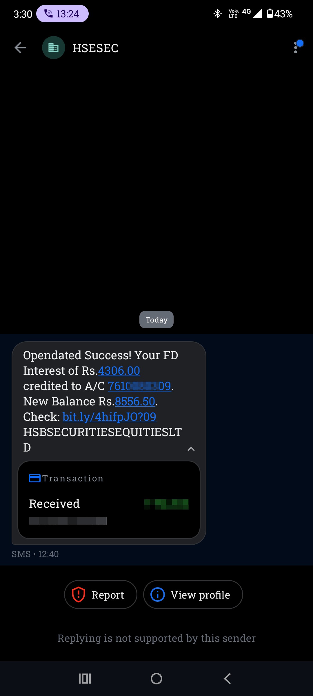 FD interest 