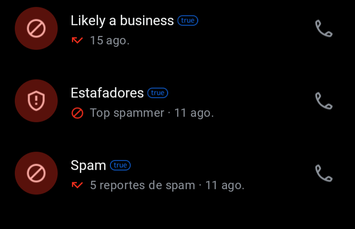 Spam calls about number portability and fake Entel discounts