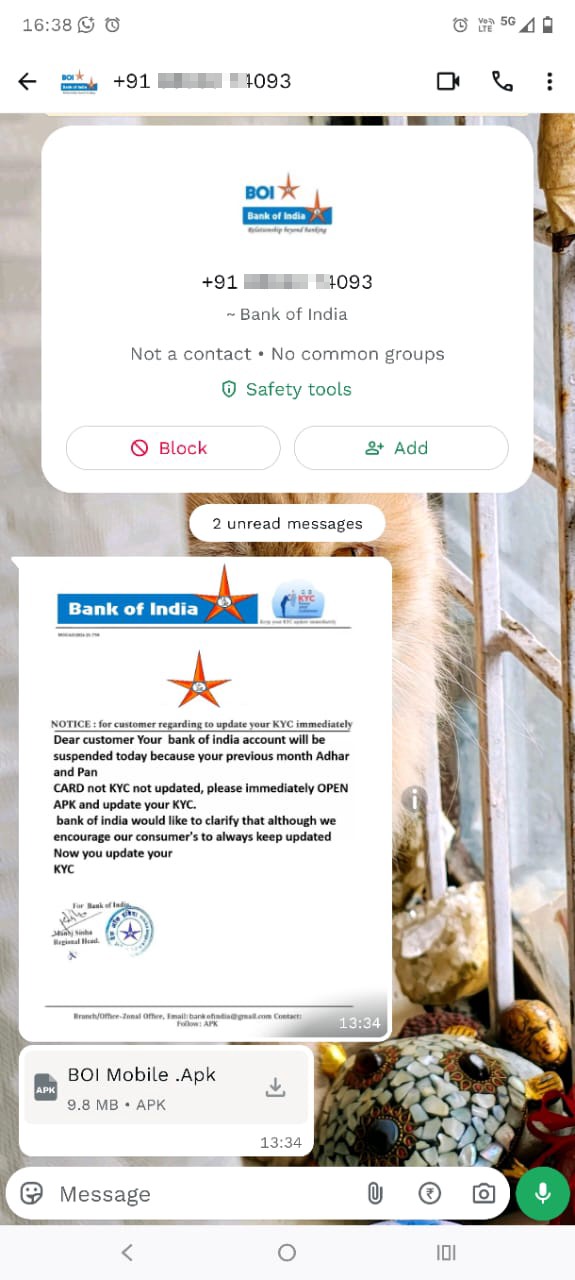 Bank of India scam