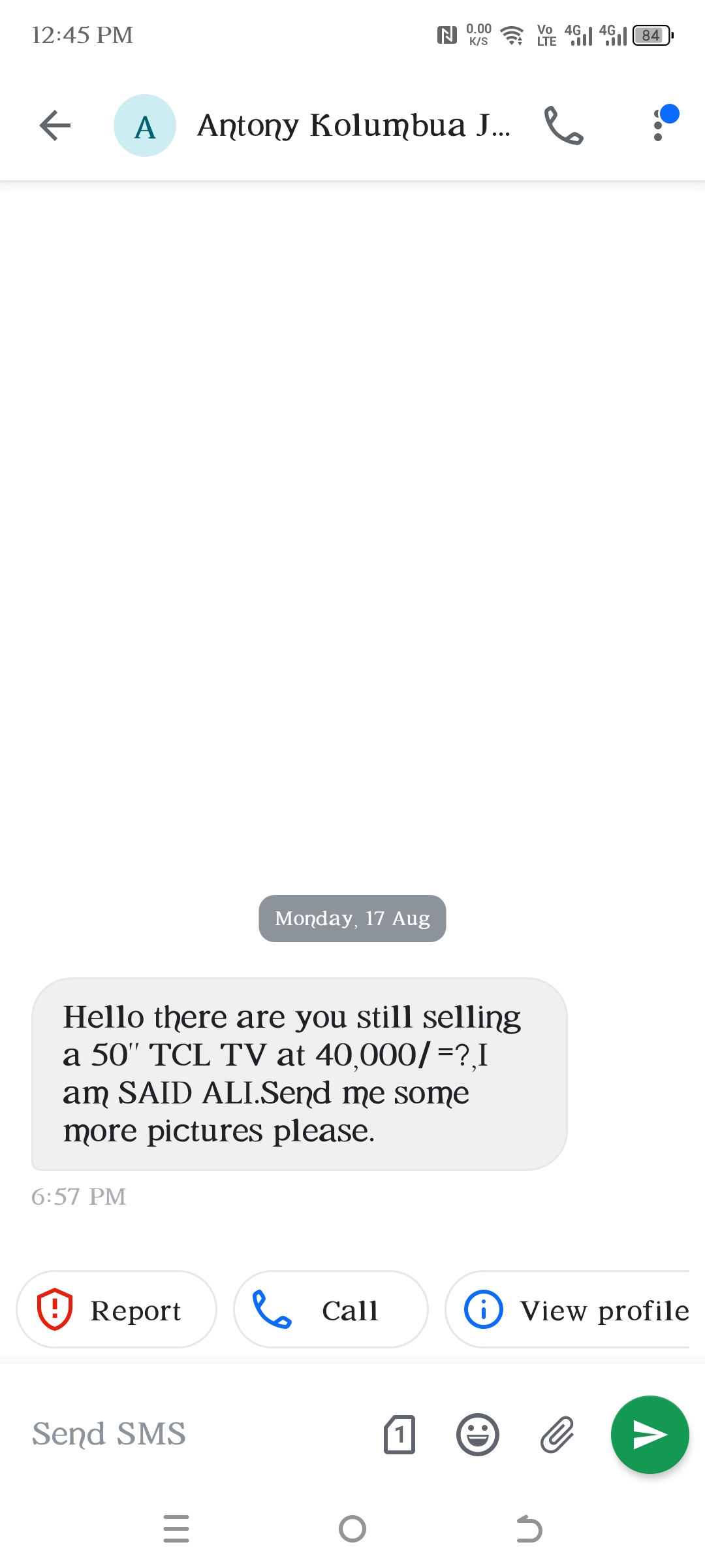 Fake Buyer / Identity Mismatch
