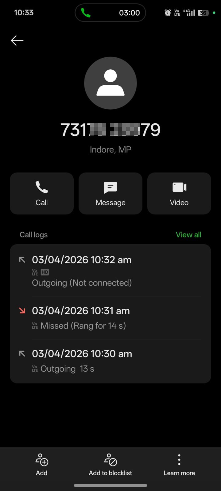 froud call