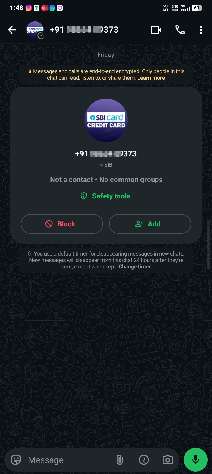 SBI Credit card scam
