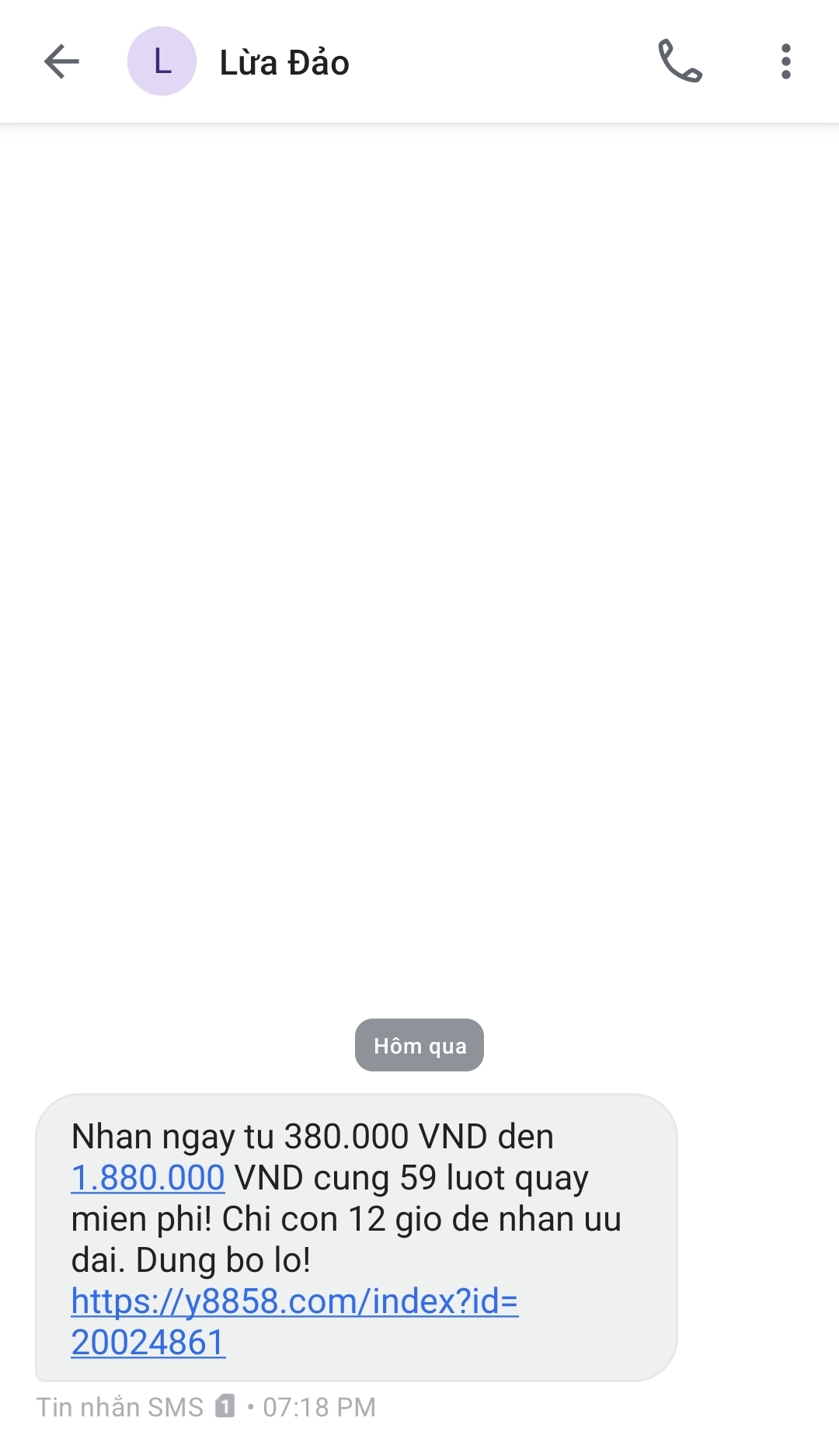 hãy cẩn thận với những chiêu trò lừa đảo kiểu như thế này