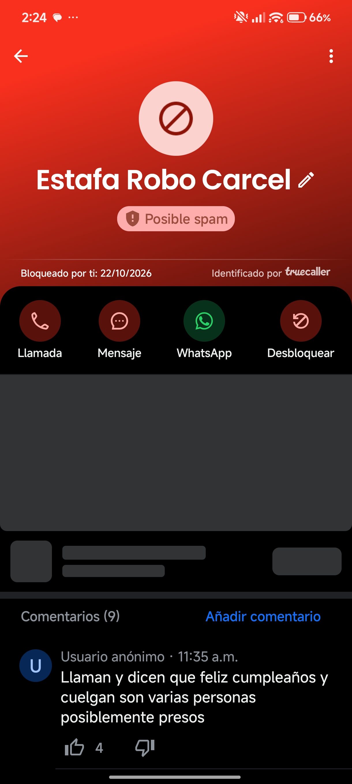 Impossible, you are calling me and I am not answering the calls