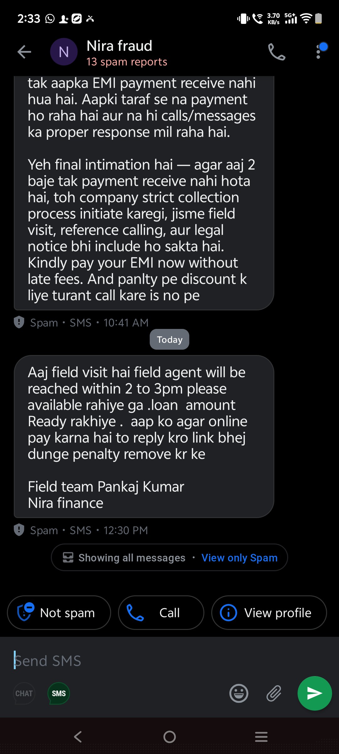 Please aware of this kind of loan app scam.