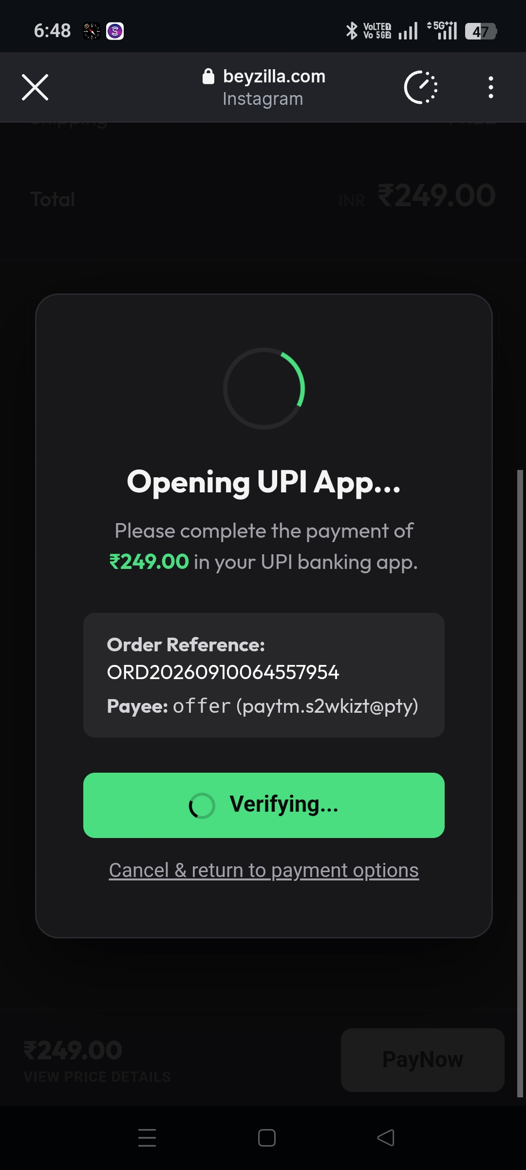offer scam - image 2