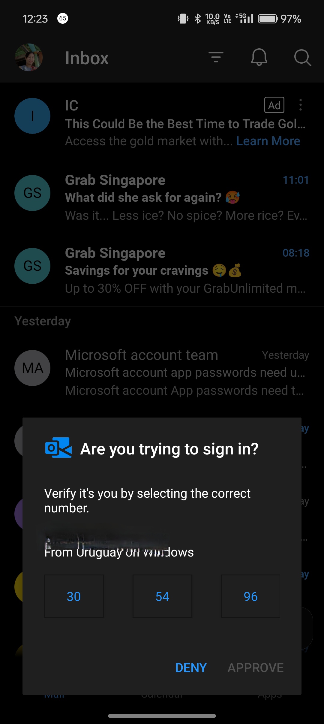 Microsoft account 2FA unauthorized 