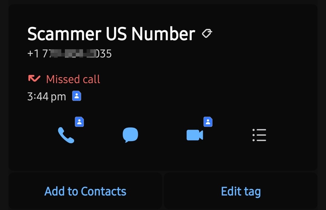 US Scammer