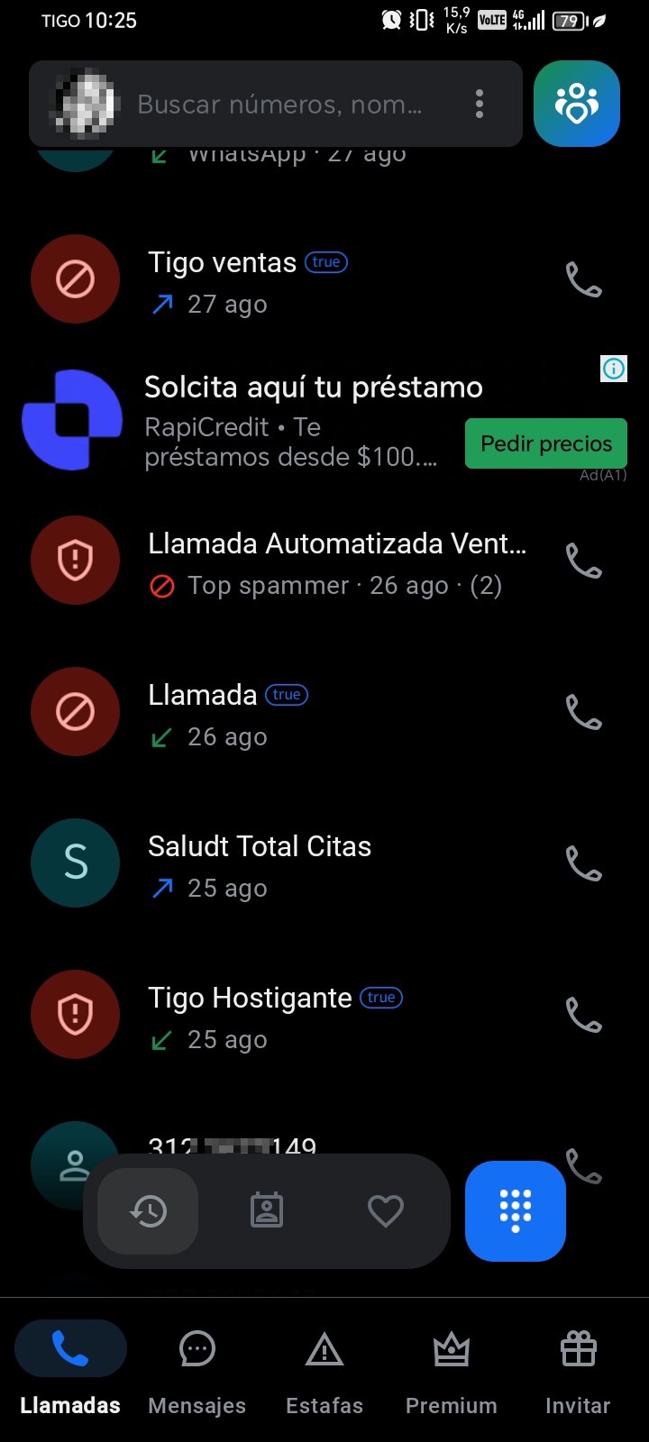 They call and hang up