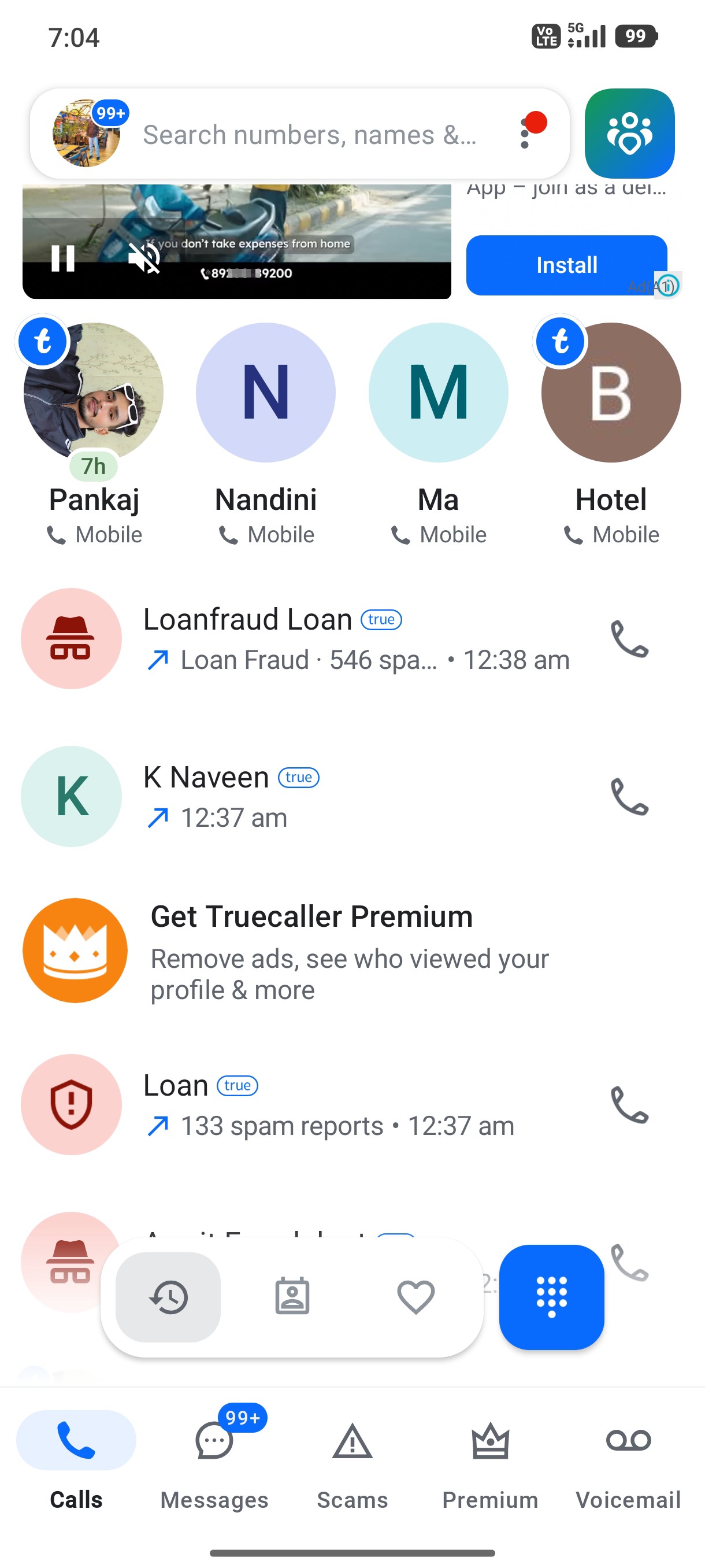 scam agan and again spam false calls  - image 2