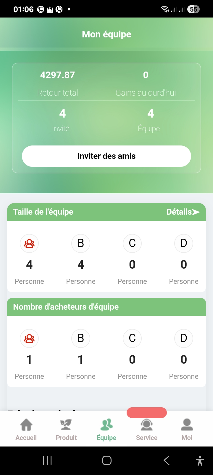Scam, online agri-food company