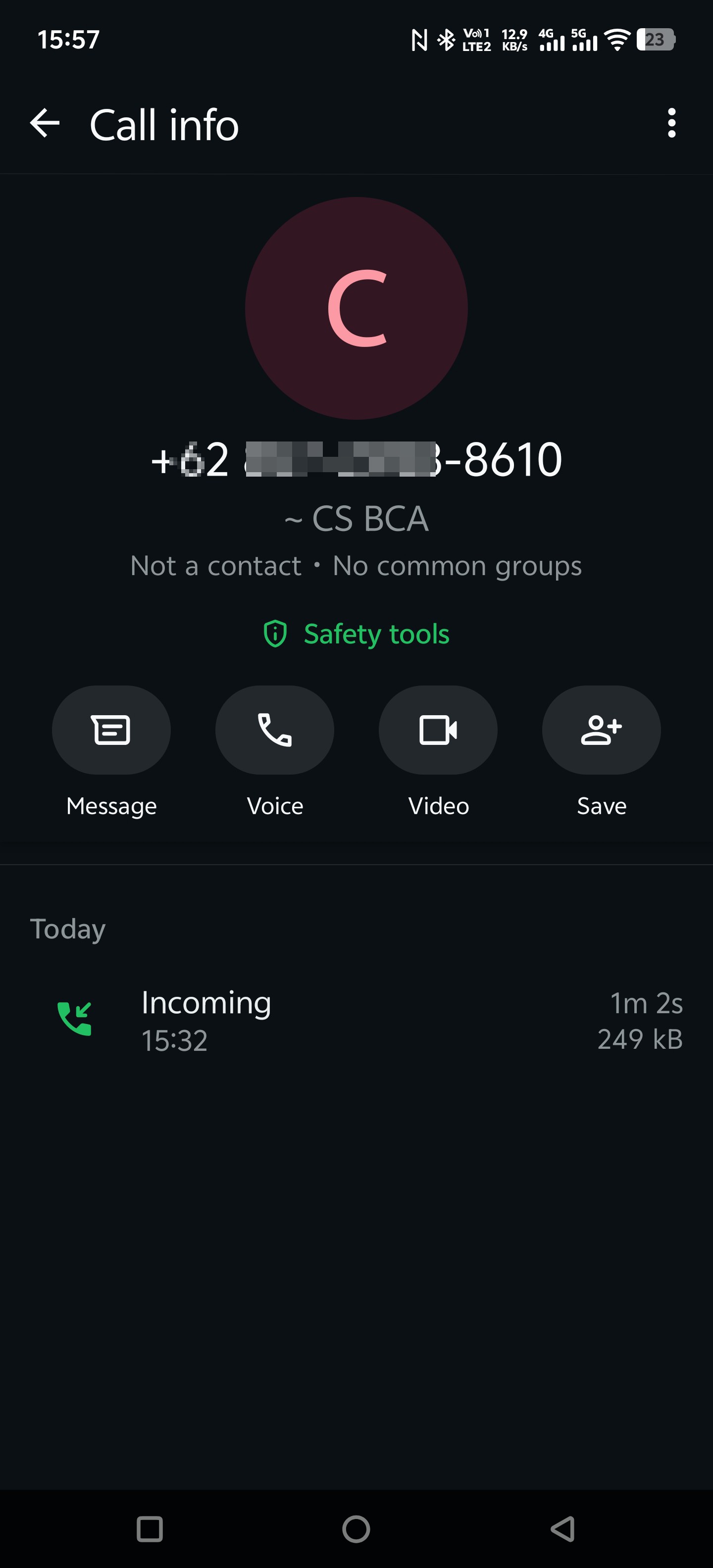 Mengaku dari BCA