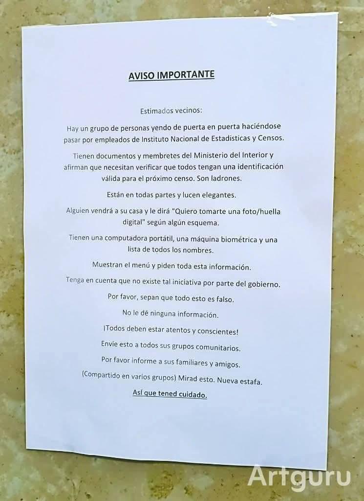 Fake employees ask for access to houses. 