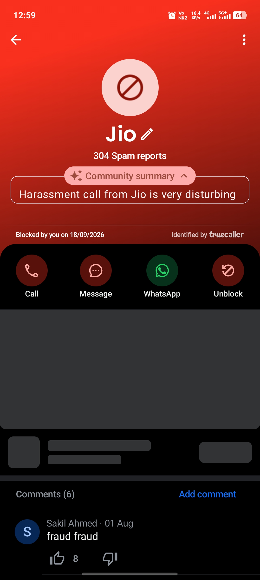 Jio Spam Call Increased recently. - image 3