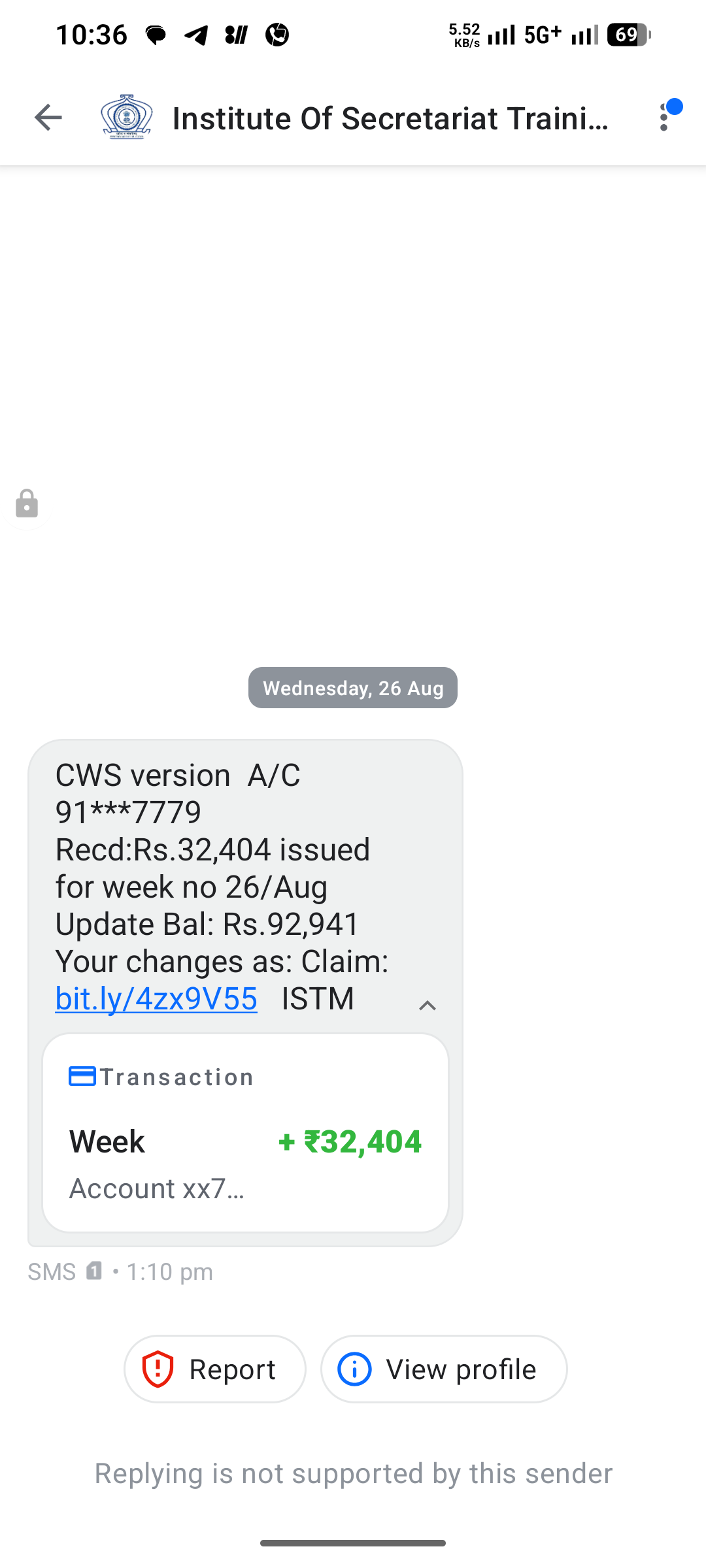 avoid this types of messages.