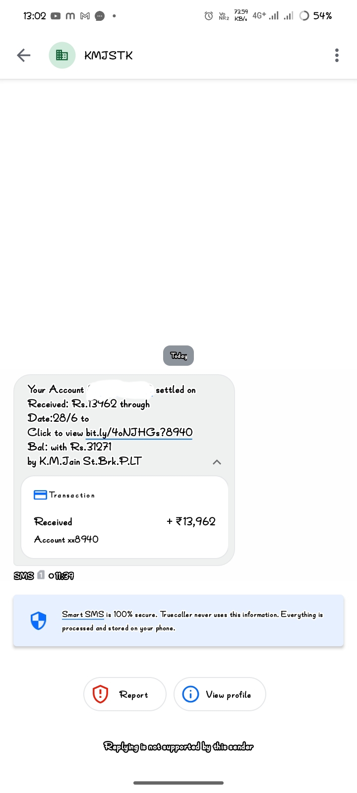 scam fraud alert from these types of messages