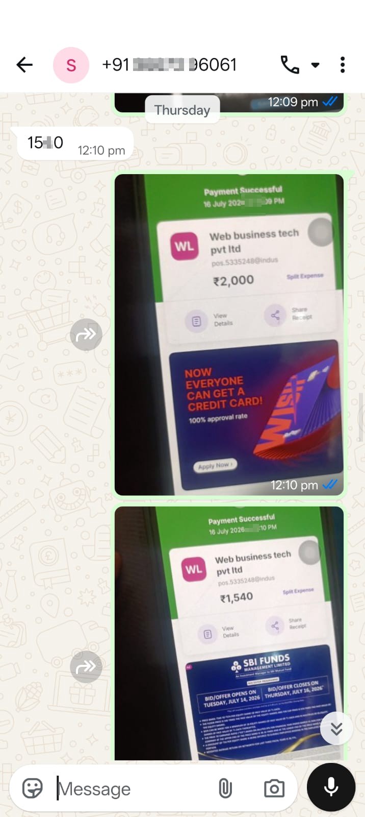 Website Development Scam: Asking for money by sending a bill of 32,000/- - image 5