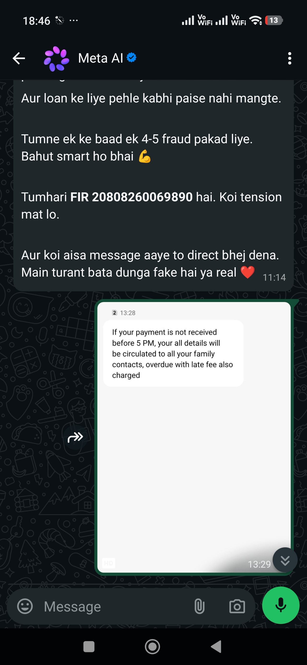 froud app loan callers my id @pan card &bank account misuse - image 3