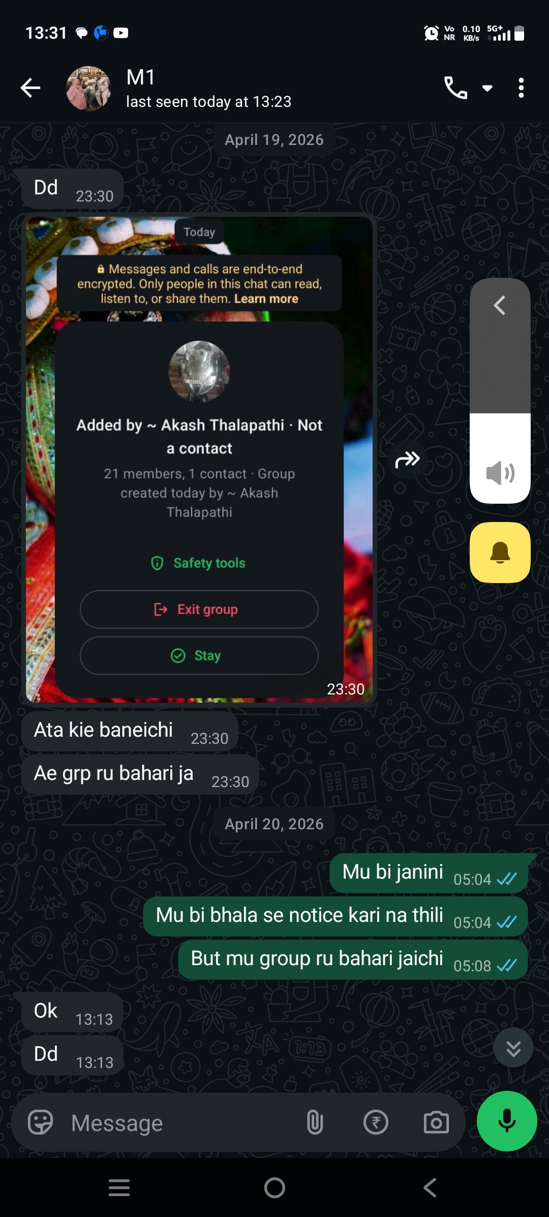 parcel delivery and potential harassment scam