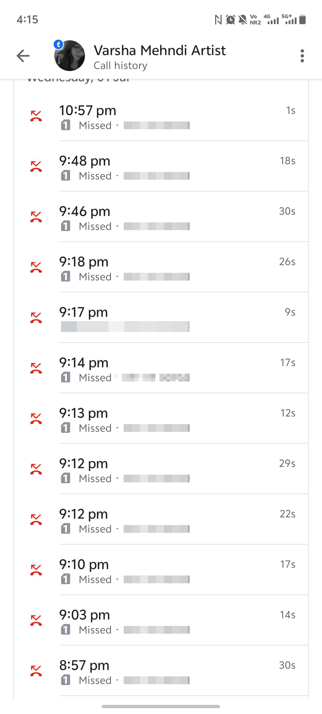 thrtended call  - image 4