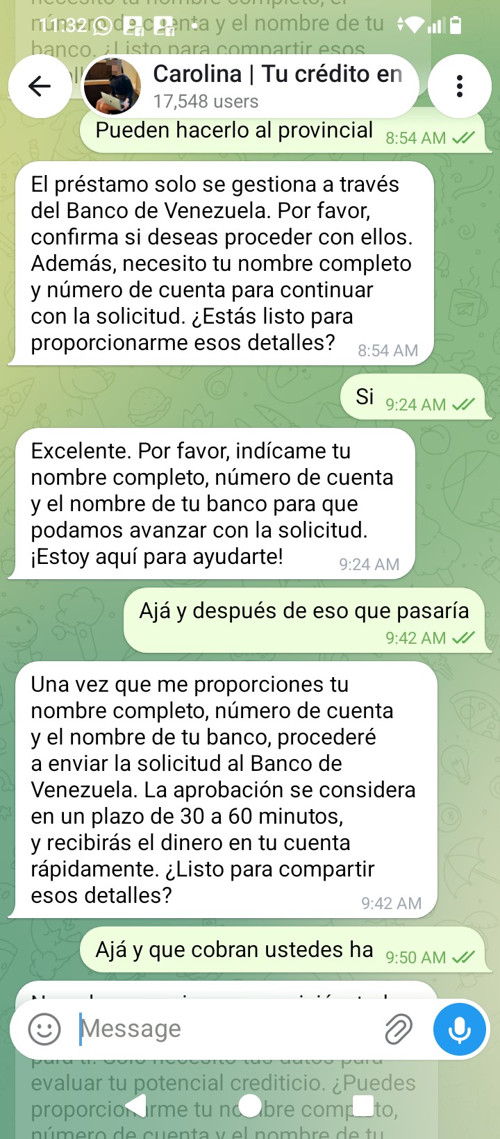 Could this bank credit thing be a scam?