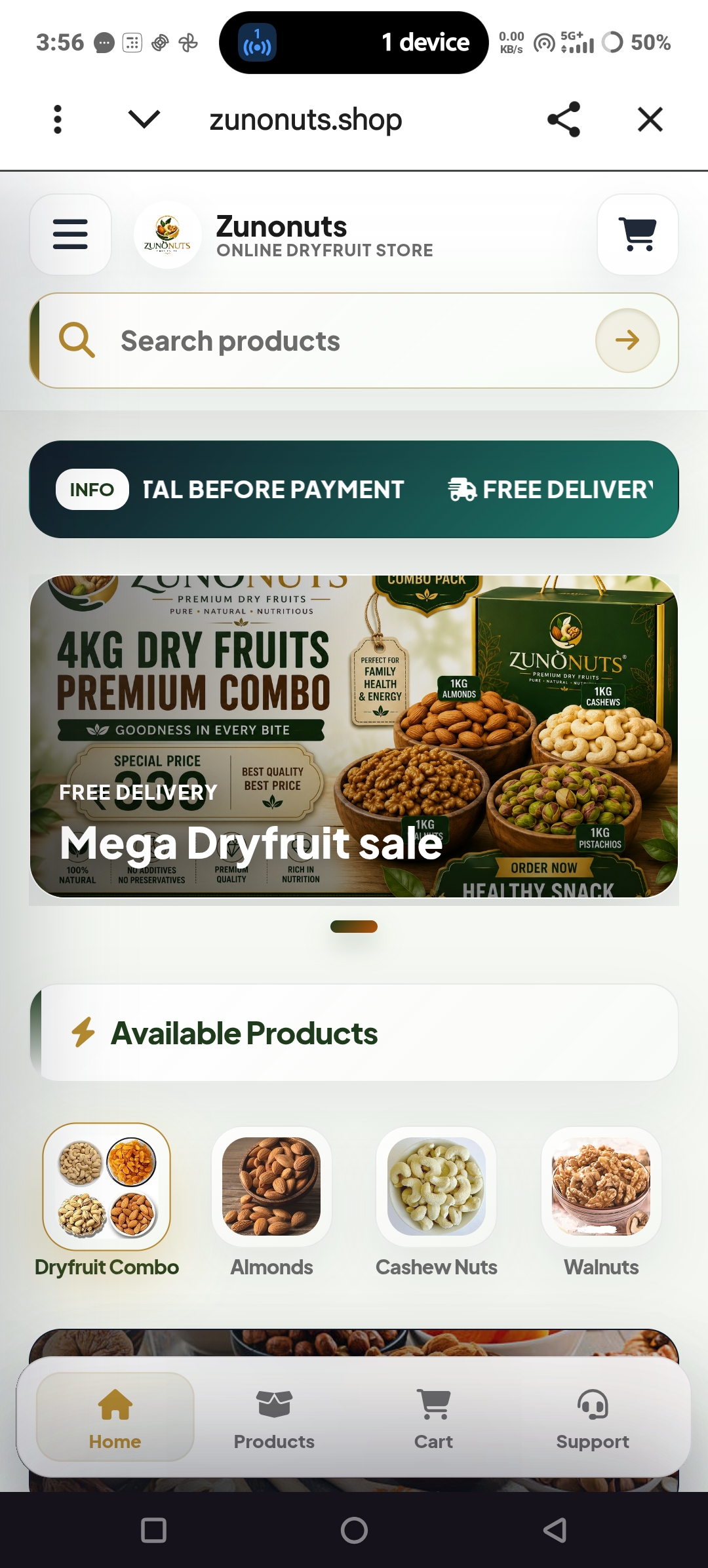 Aware about unkown website 