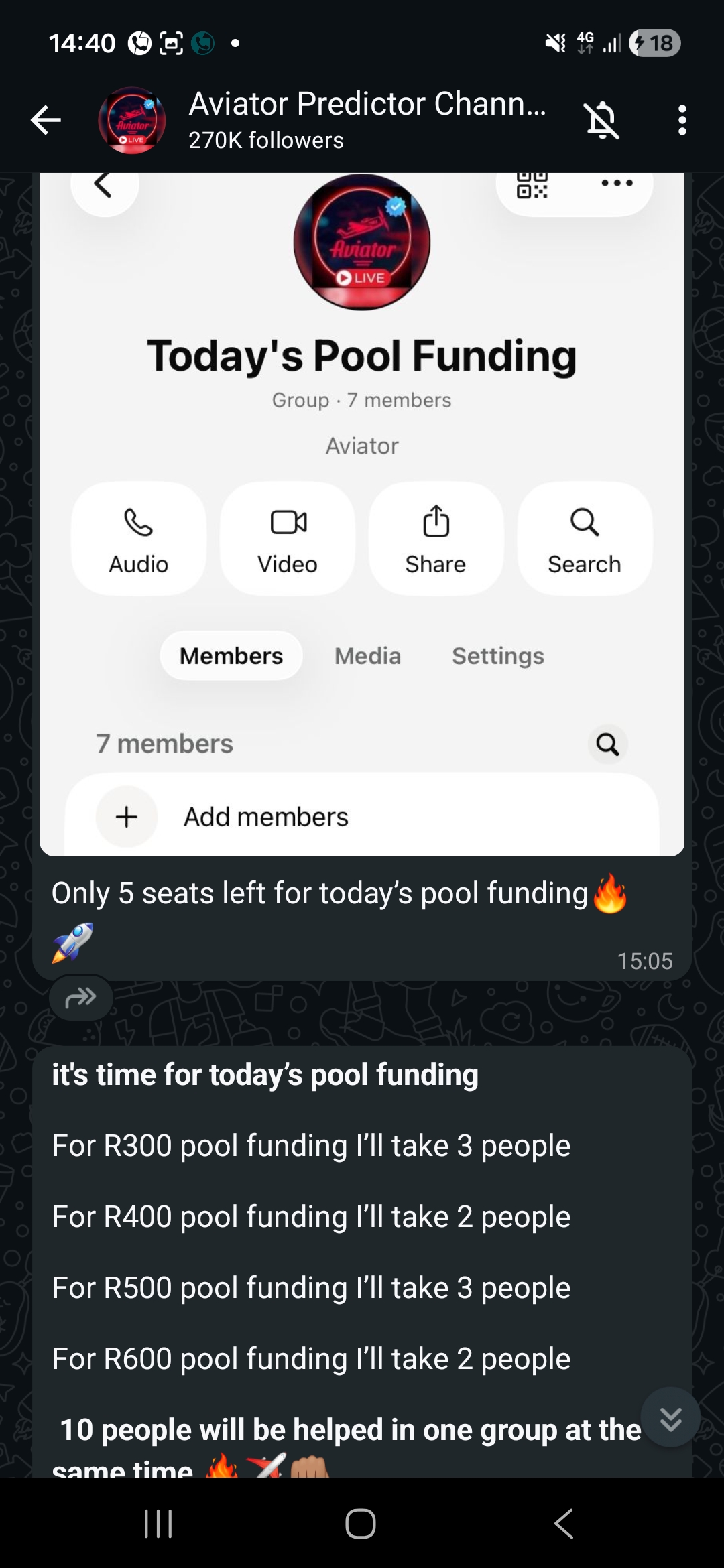 these group  its really scam