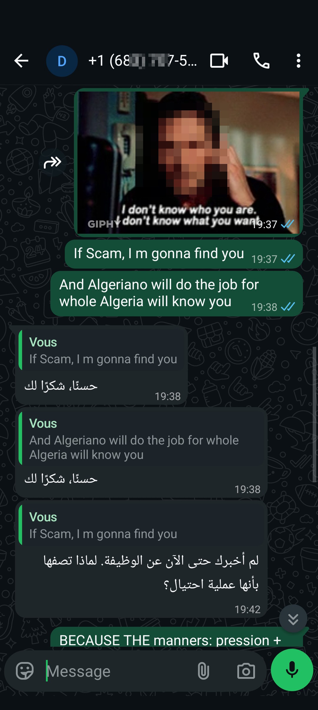 [ALGERIA] Scam from facebook to WhatsApp  - image 4