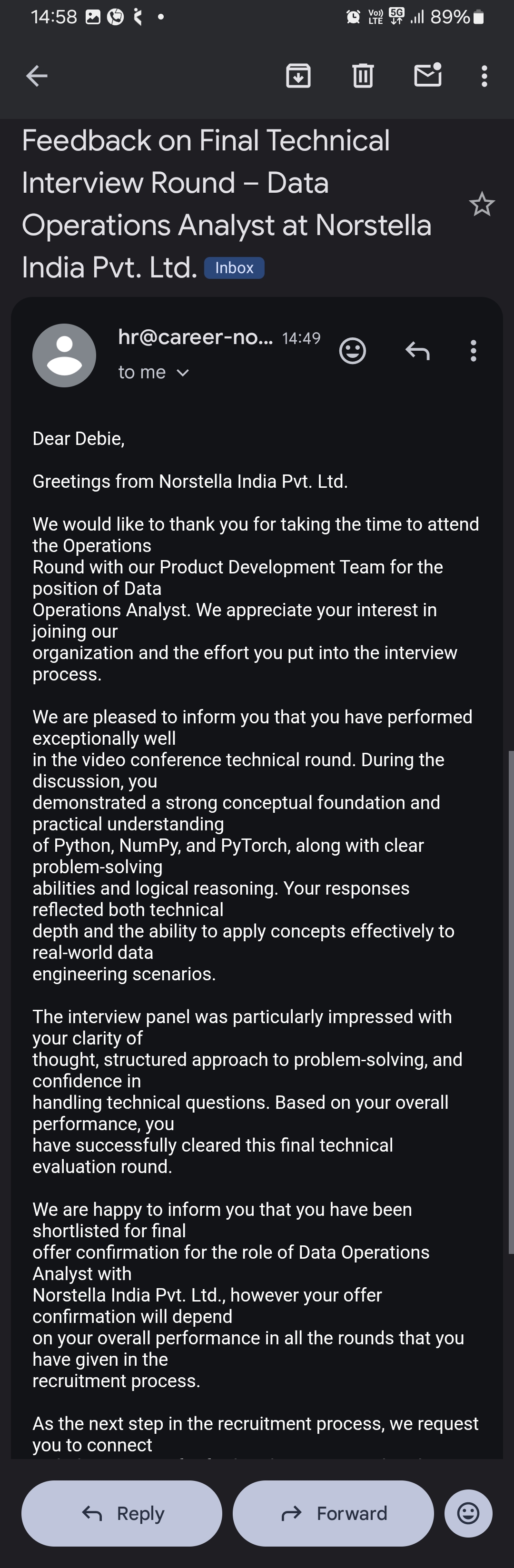 Job Offer Scam involving Fraudulent Company Impersonation - image 2