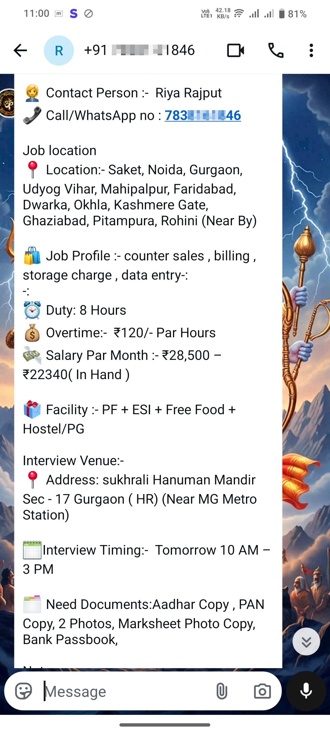 They are scamming to get a job in Delhi.  - image 3
