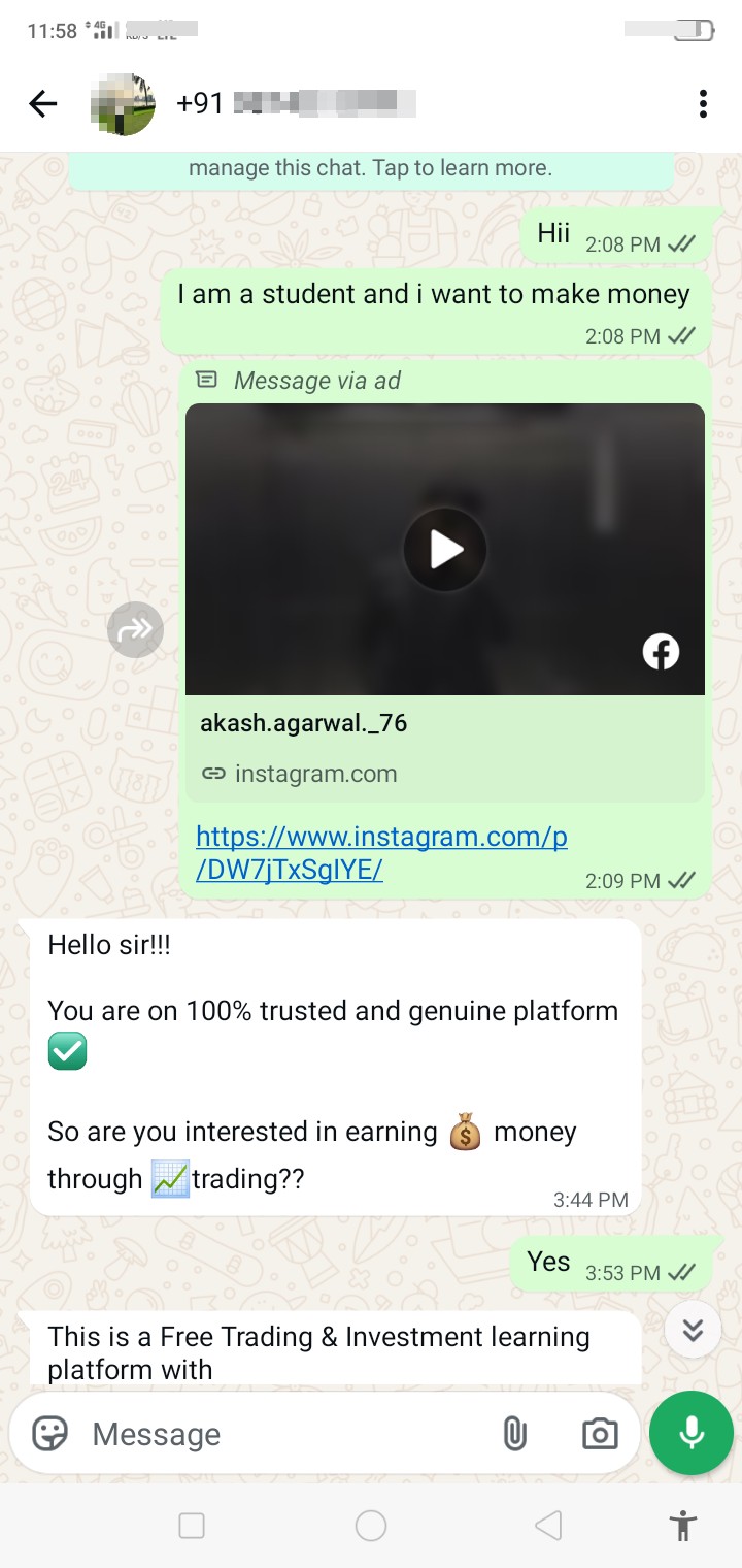trading scam 