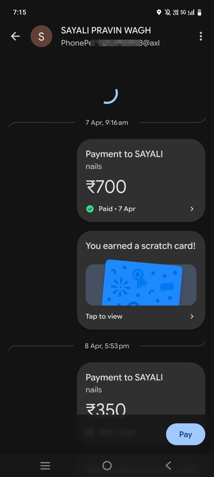 got scammed by a nail artist on Instagram  - image 3