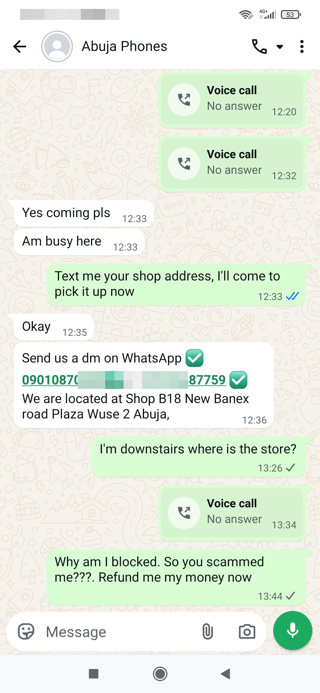 Scam Phone Vendor  - image 3