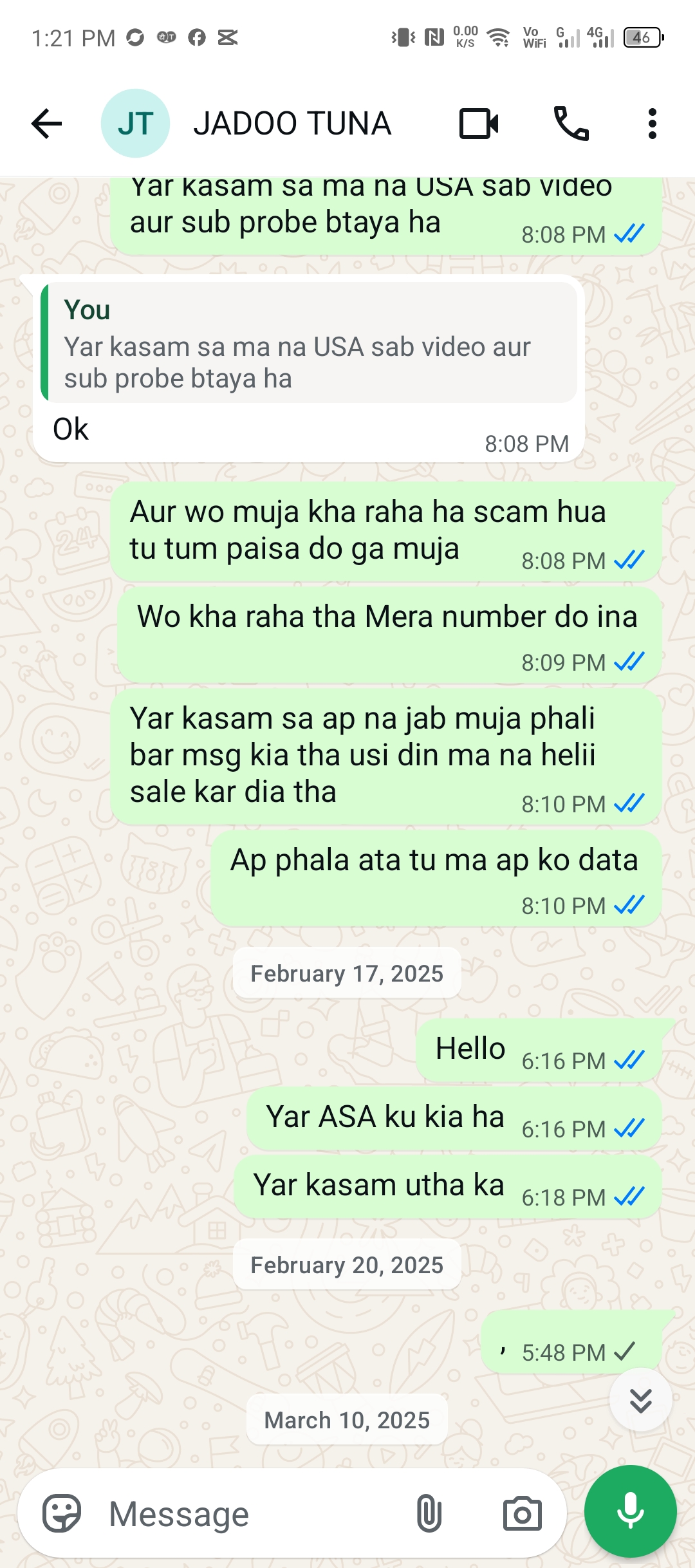 he is ha begest scammer 