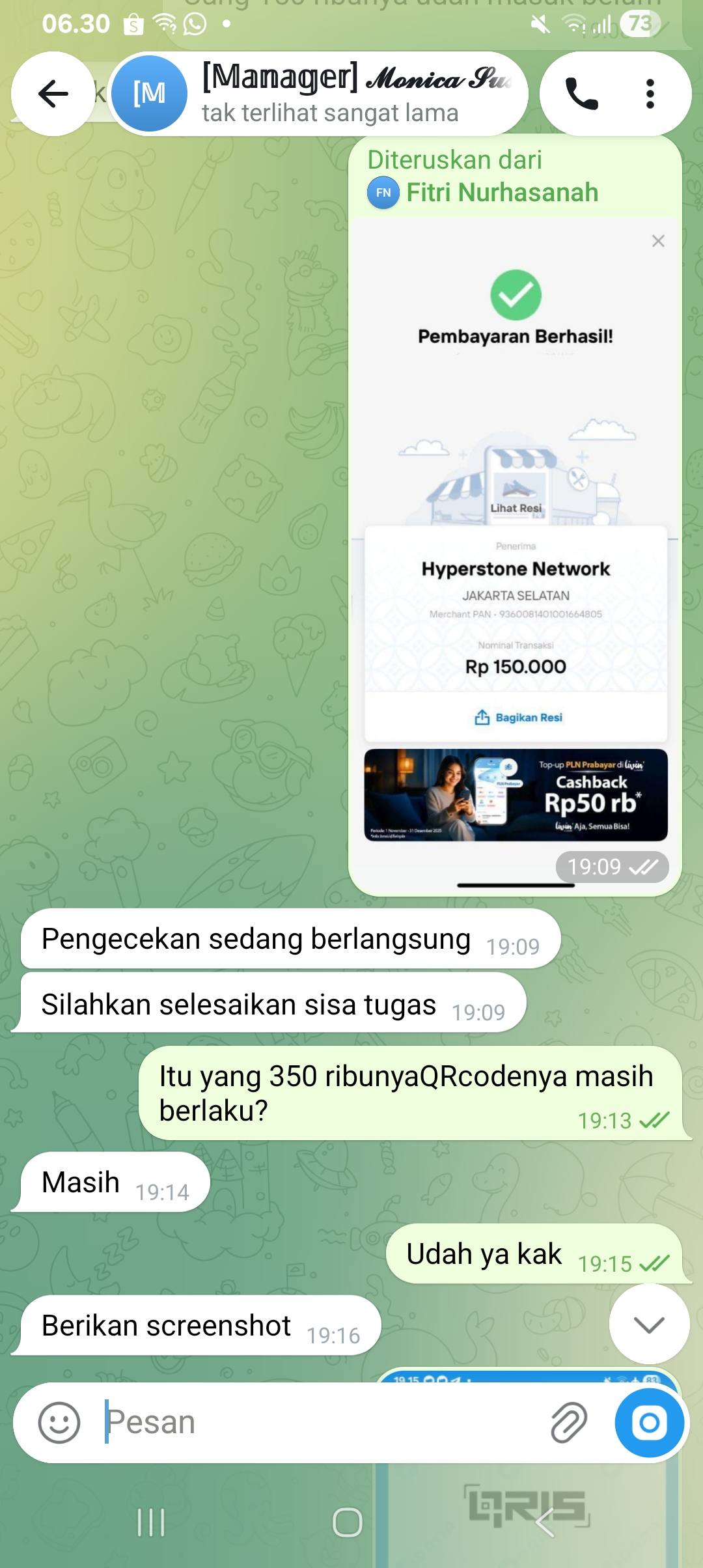 Please be careful if offered on Telegram - image 2