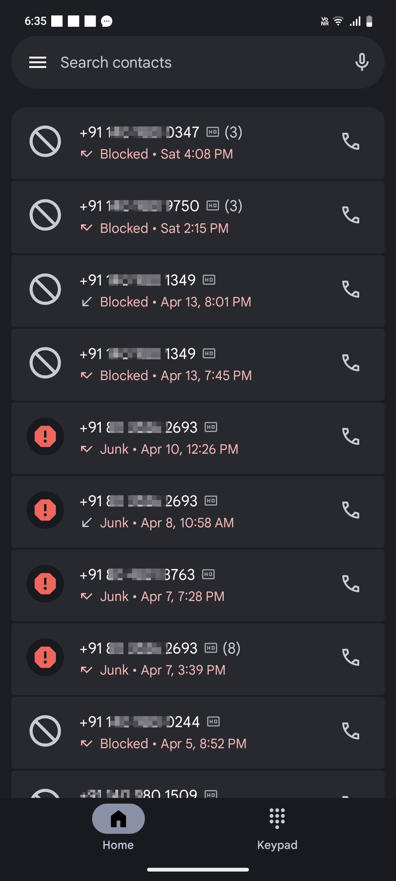 Extreme Spam/Harrasment 