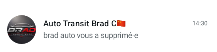 Never make purchases on a vehicle sales forum called Brad Transit Auto. - image 2