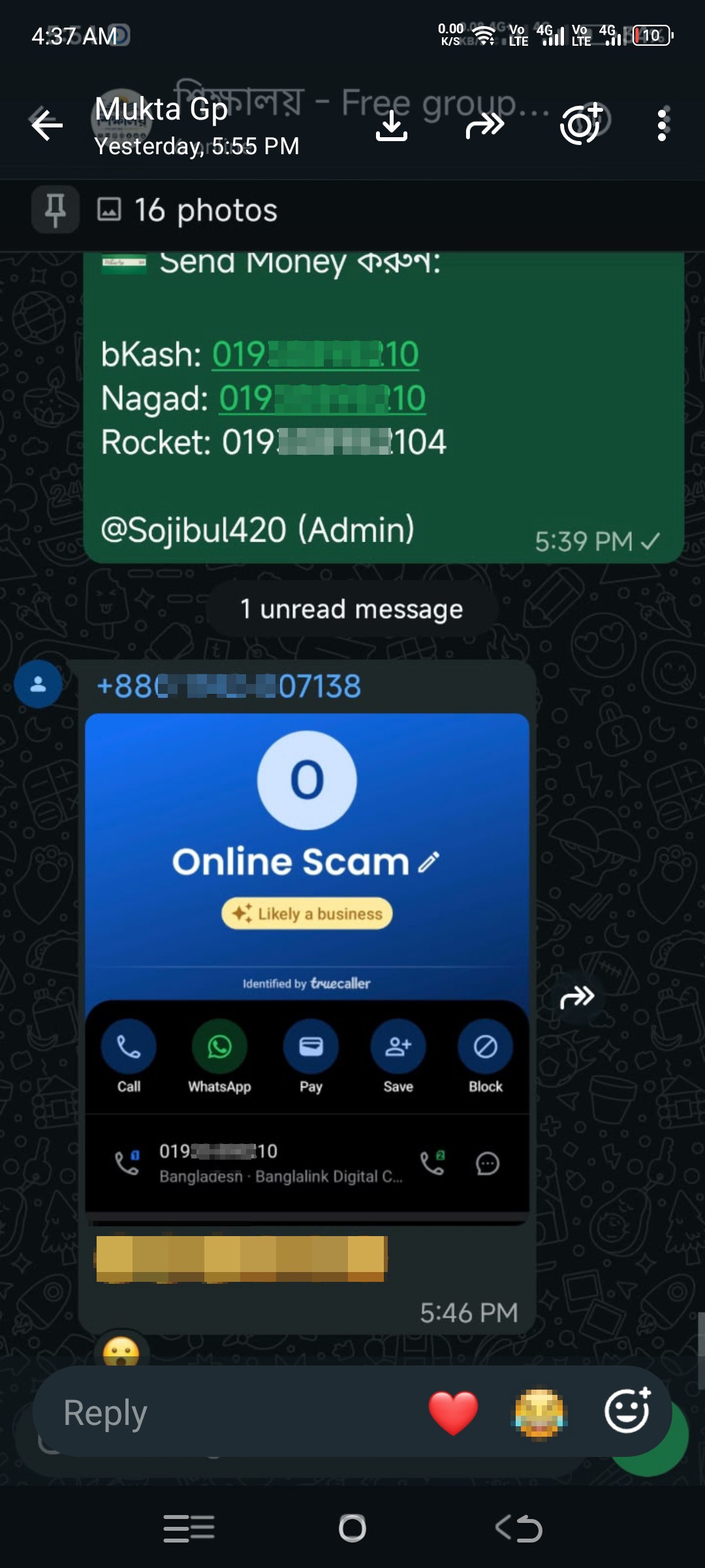 Incorrect Scam/Spam Label on My Phone Number