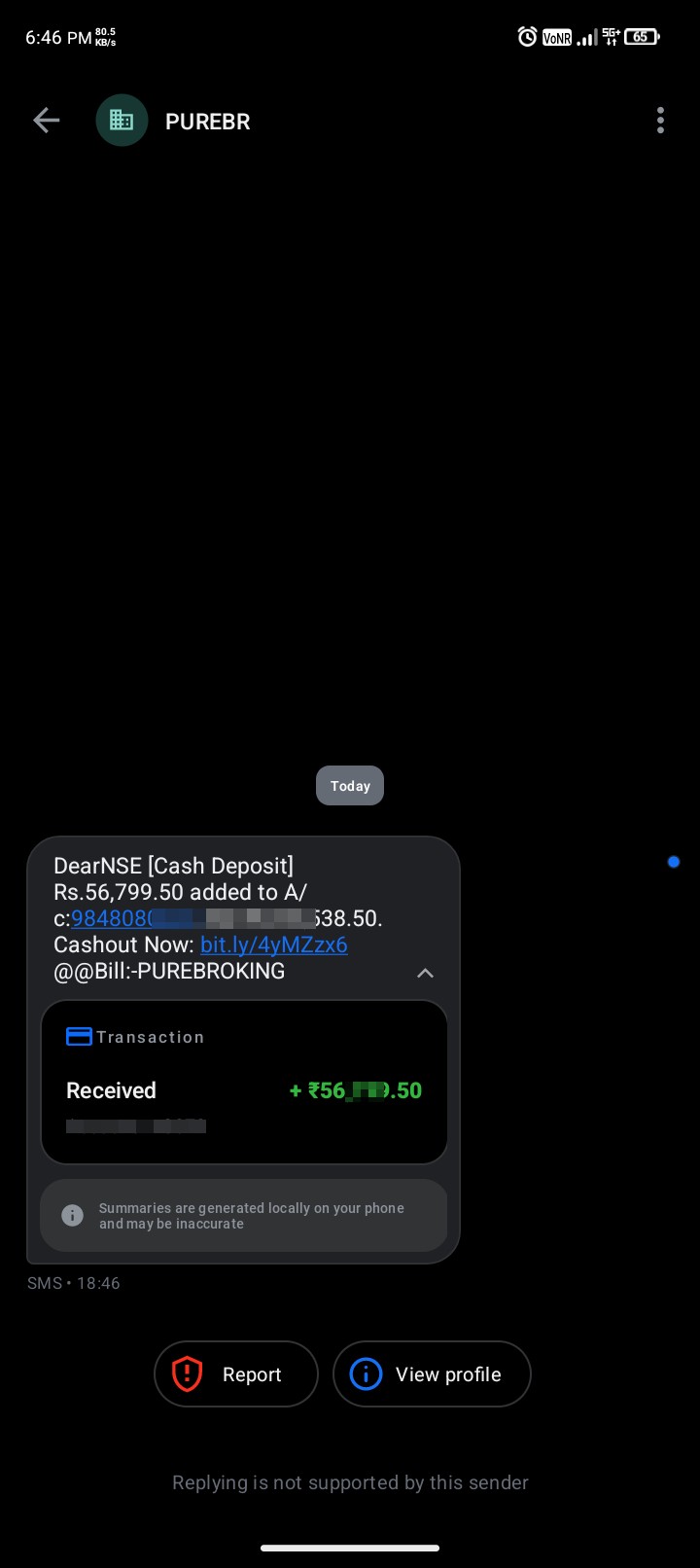 fraud in money send 