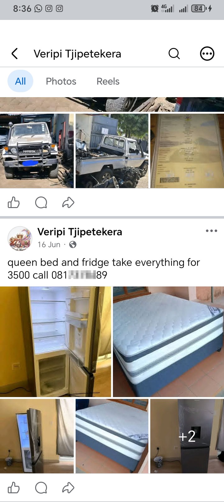 he took my 3700 buying a bed and a fridge that he never delivered, blocked all my numbers - image 3