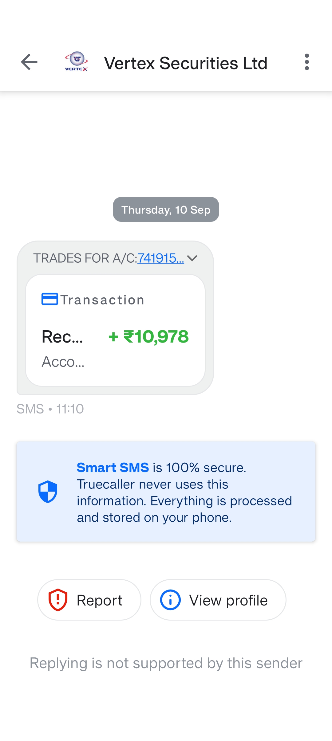 Why do I receive such messages every day?