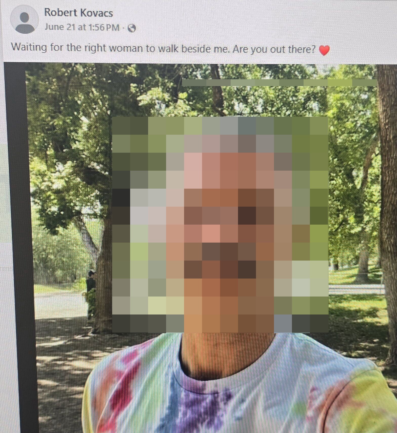 Romantic scam