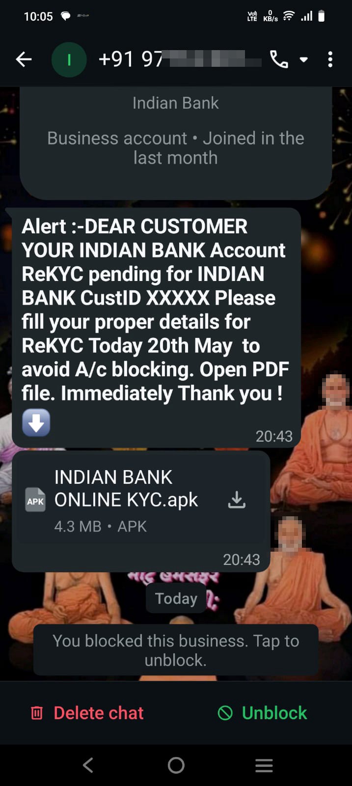Got A watsapp message from scammer  - image 2