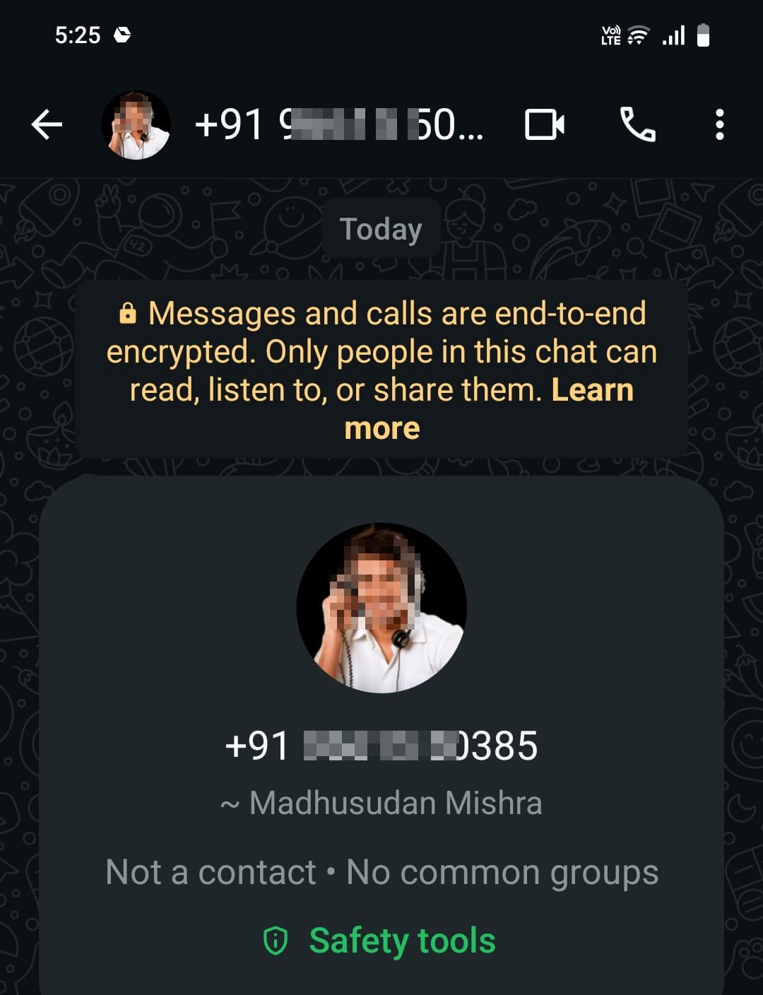 WhatsApp call posing as GPay support to steal access