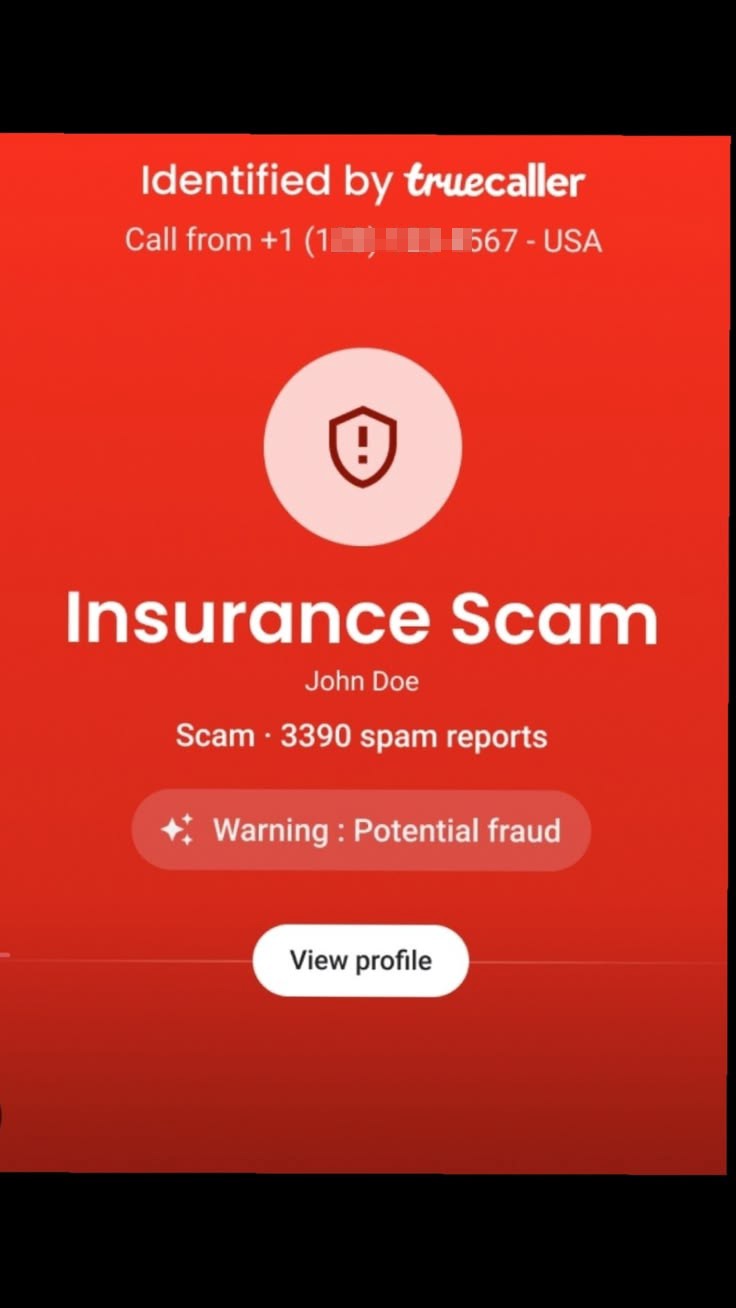 Truecaller just saved me from Insurance Scam!

