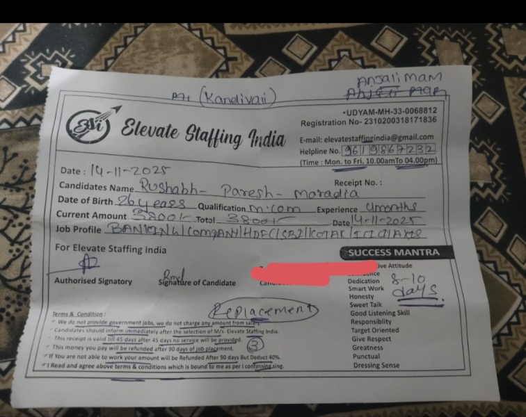 job scam in Thane West 