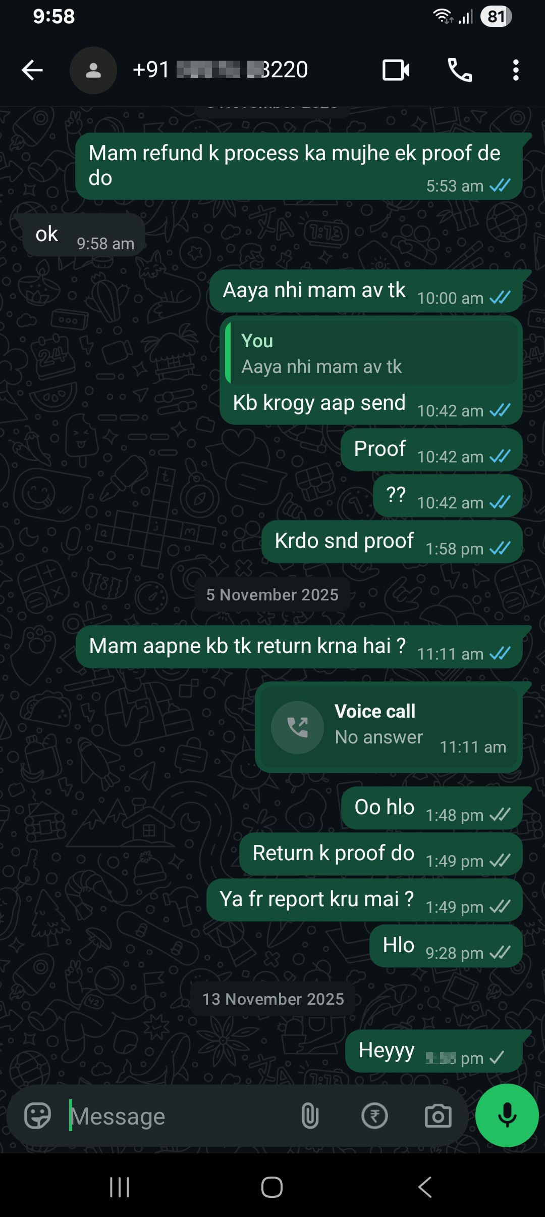 cloth scam