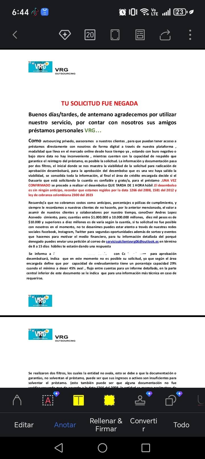 Estafa Luis Préstamo Crs - image 6